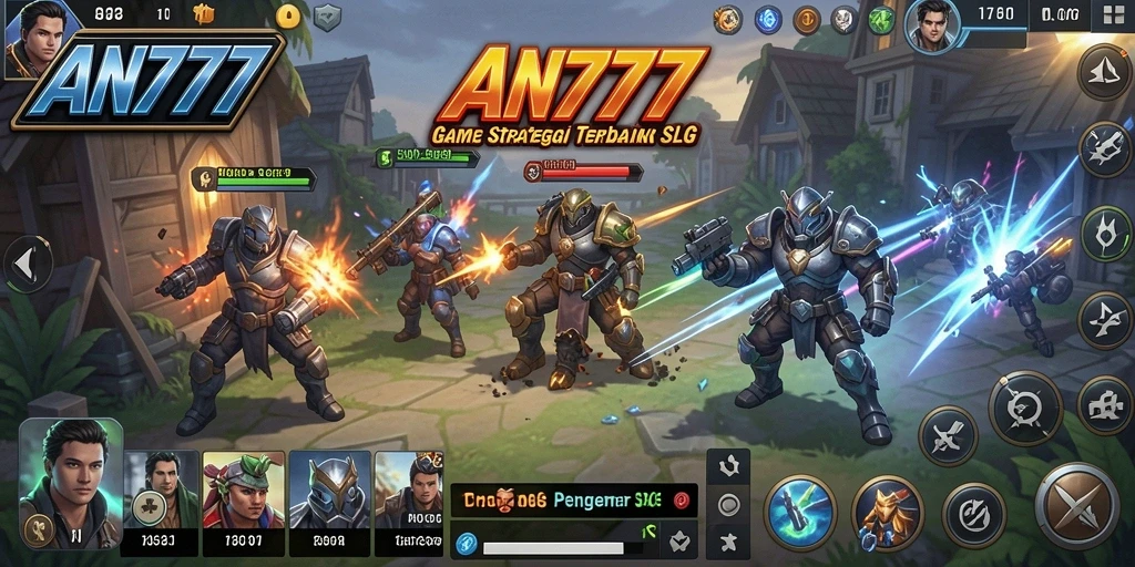 Tampilan menarik dari gameplay AN777 yang penuh tantangan SLG.