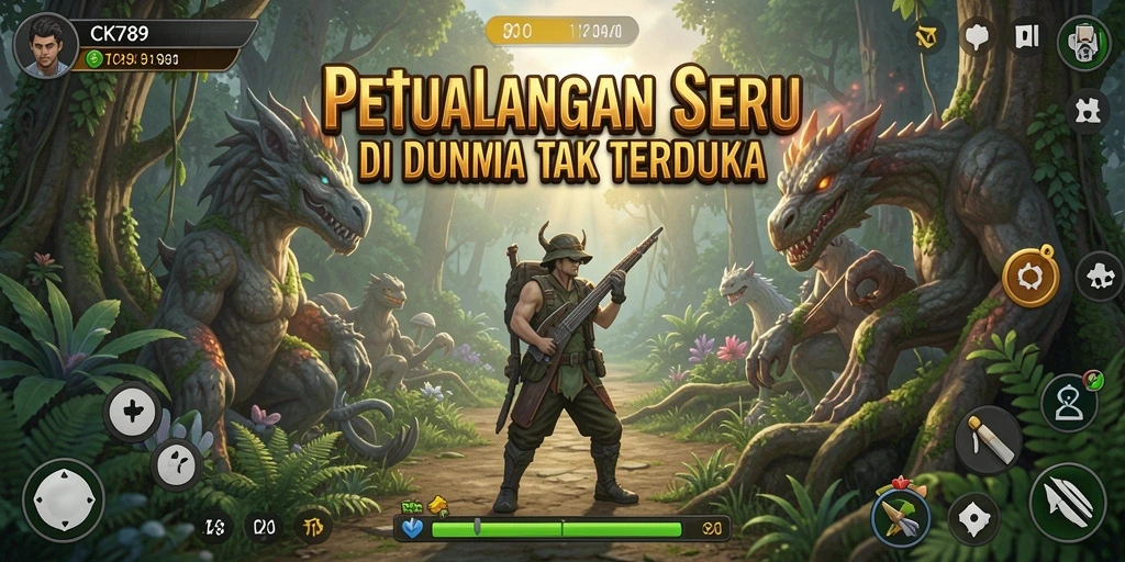 Screenshot CK789 menampilkan pemain beraksi dalam misi petualangan yang seru.