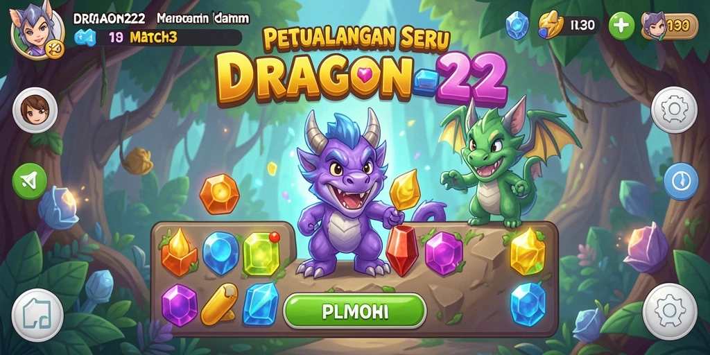 Gameplay seru DRAGON222 yang penuh warna dan tantangan.