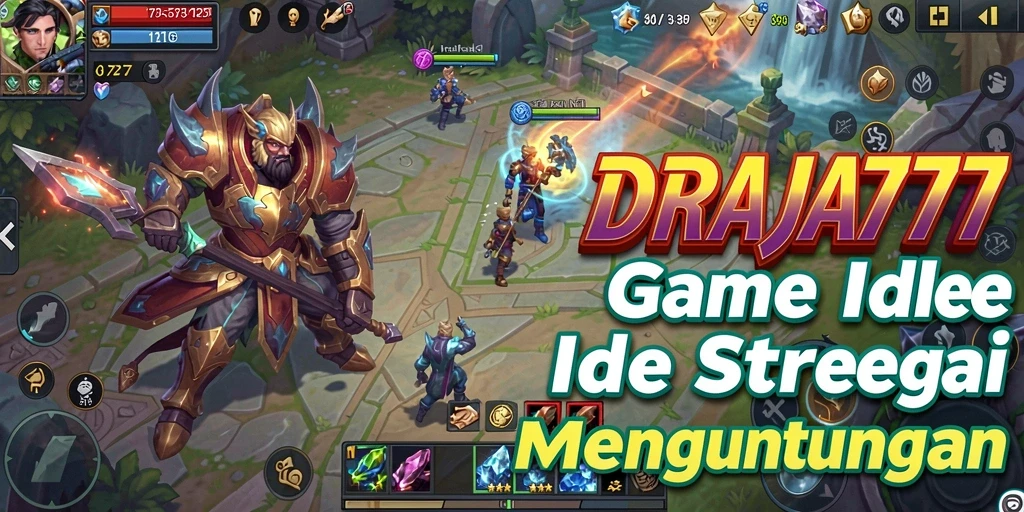 Screenshot utama DRAJA777 menunjukkan aksi gameplay yang menarik dan dinamis.