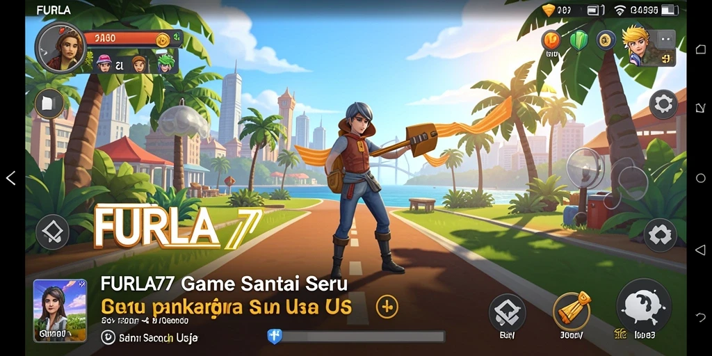 Gameplay FURLA77 yang menarik dan penuh warna.
