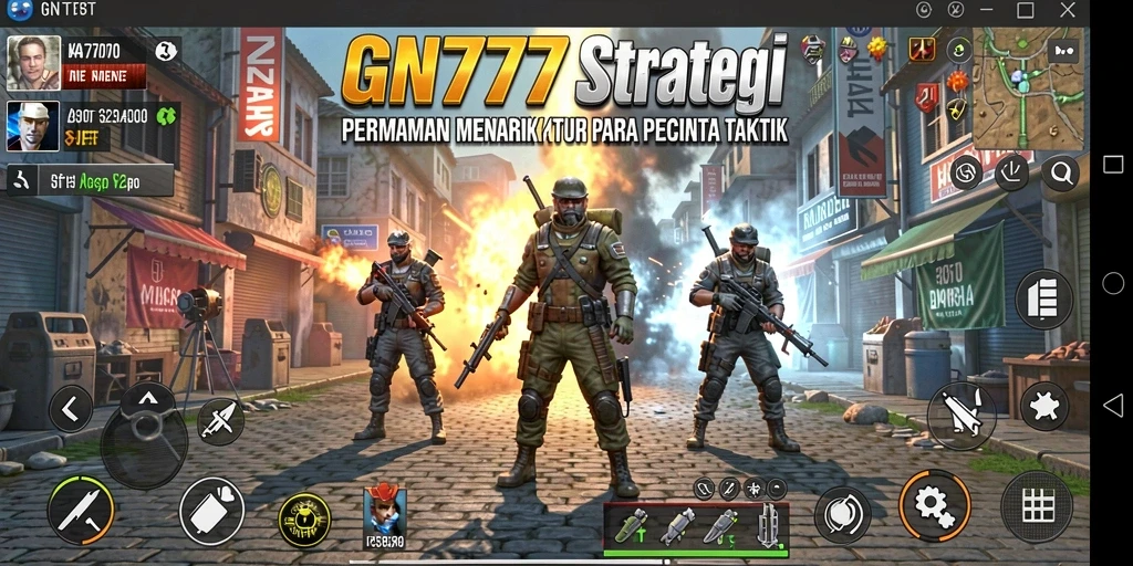 Tampilan seru dari gameplay GN777 yang mendebarkan.