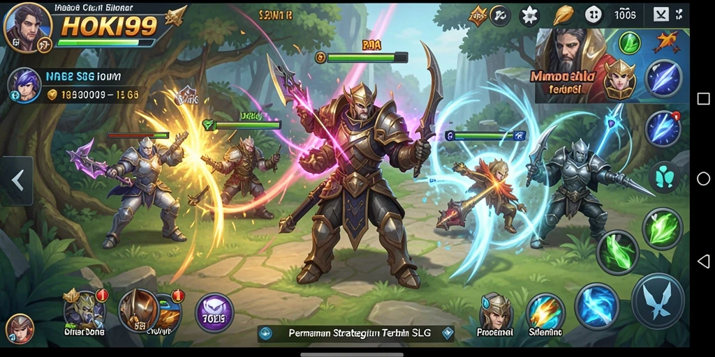 Gameplay HOKI99 yang penuh aksi dan strategi.