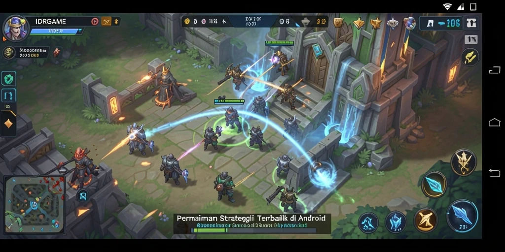 Tampilan gameplay menarik dari IDRGAME yang penuh strategi.