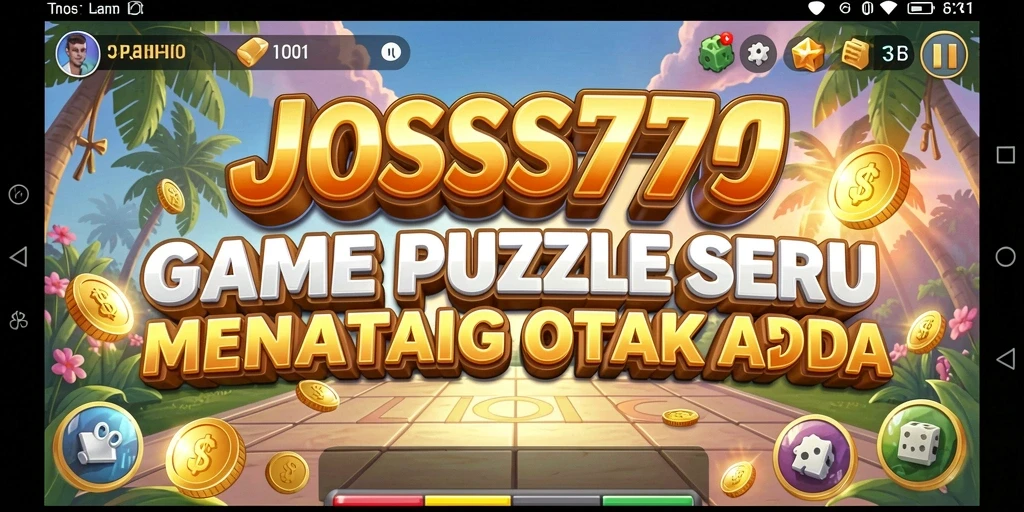 Tampilan gameplay JOSS777 yang menantang dan menarik.