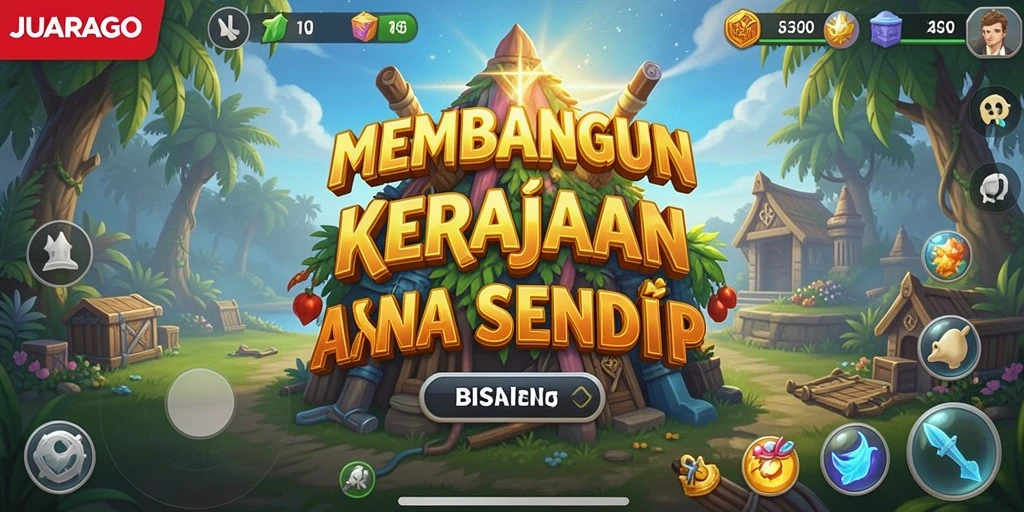 Tampilan gameplay JUARAGO yang menarik dan interaktif.