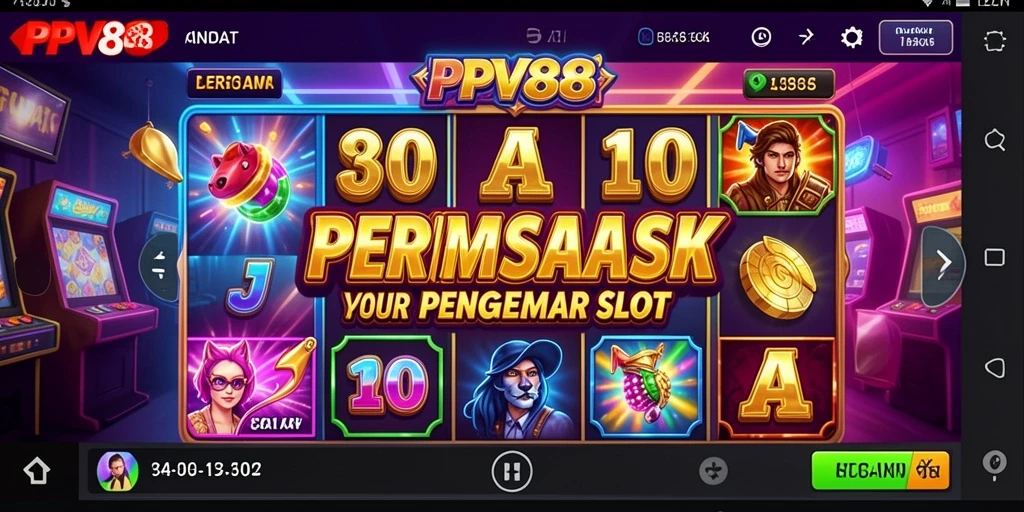 Tampilan gameplay Slot PPV88 yang menarik dan menghibur.