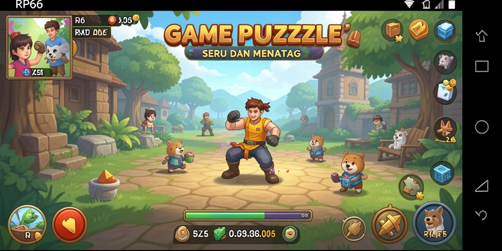 Tampilan gameplay RP66 yang menantang dan menarik.
