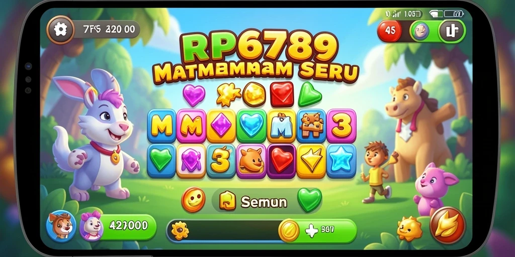 Tampilan gameplay RP6789 yang menarik dan penuh warna.