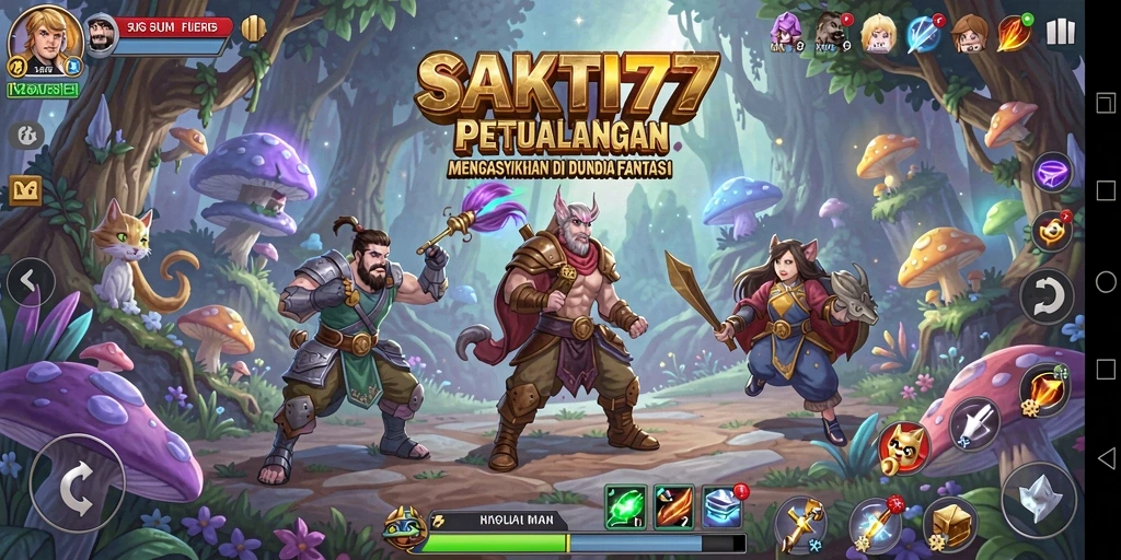Tampilan gameplay SAKTI77 yang memukau dalam petualangan seru.