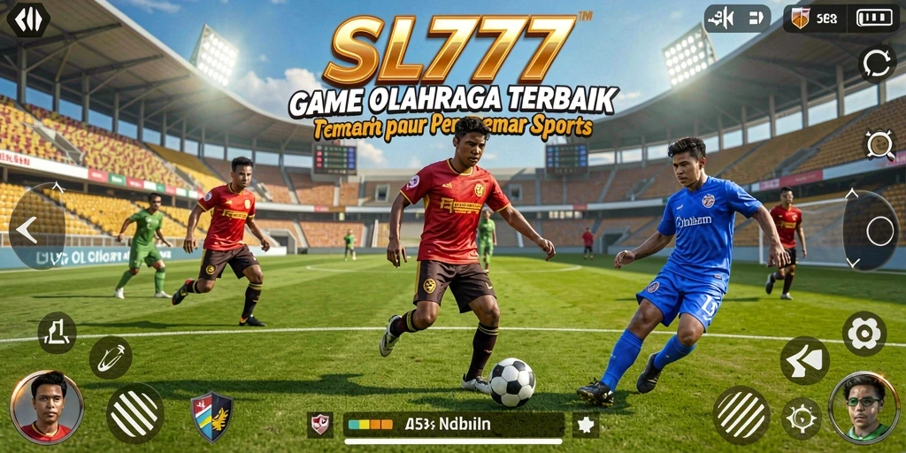Tampilan menarik dari gameplay SL777 yang penuh aksi olahraga.