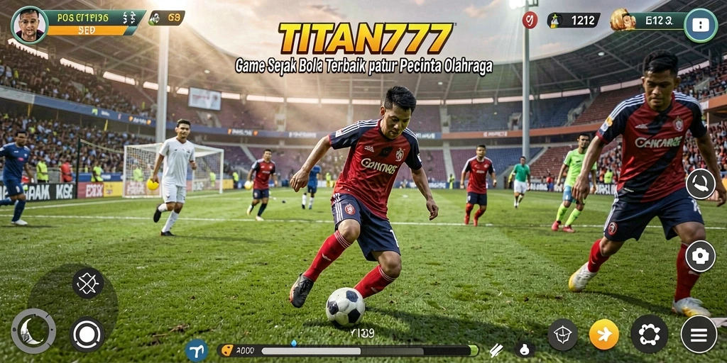Tampilan gameplay yang menarik dari TITAN777.